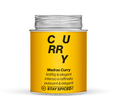 Curry Madras, forte ed elegante