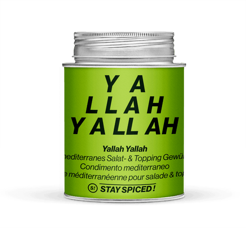 Yallah Yallah, Mediterranean salad &amp; topping seasoning