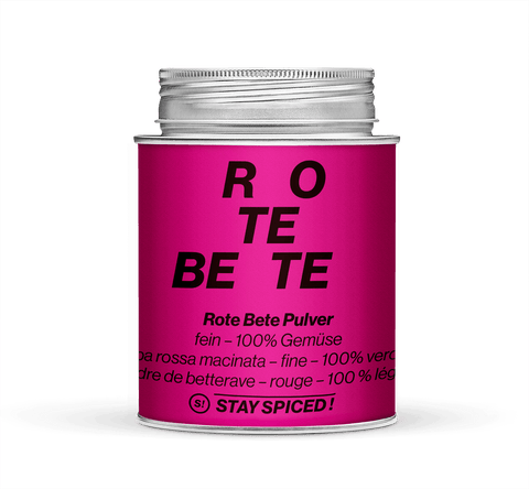 Rote Bete Pulver, fein