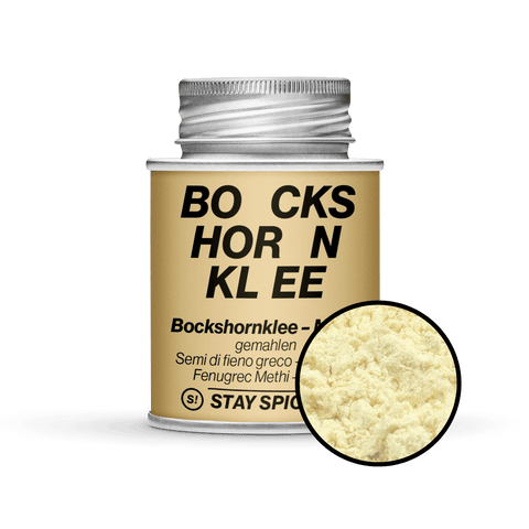 Bockshornkleesaat - Methi - Samen - gemahlen