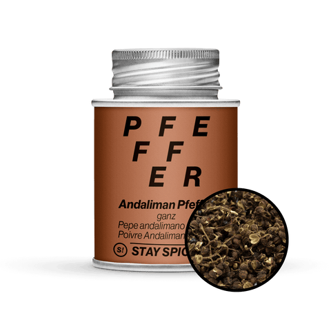 Andaliman Pfeffer ganz