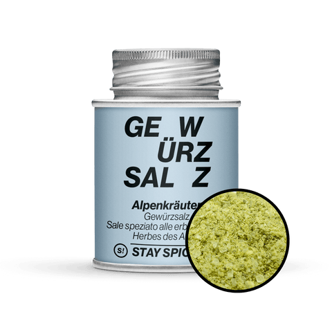 Sale aromatico alle erbe alpine