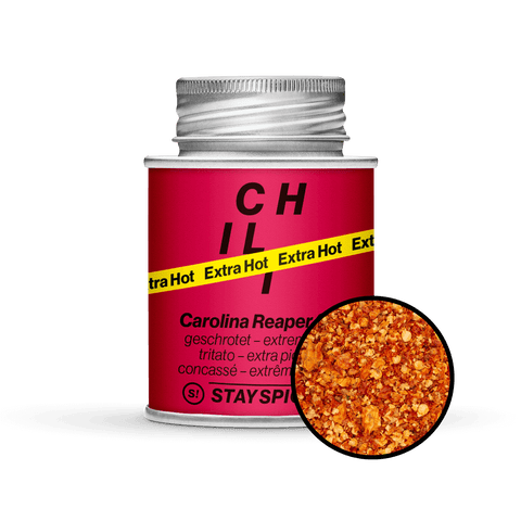 Carolina Reaper - geschrotet - EXTRA SCHARF