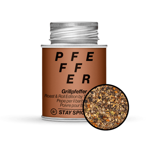 grill pepper spice preparation