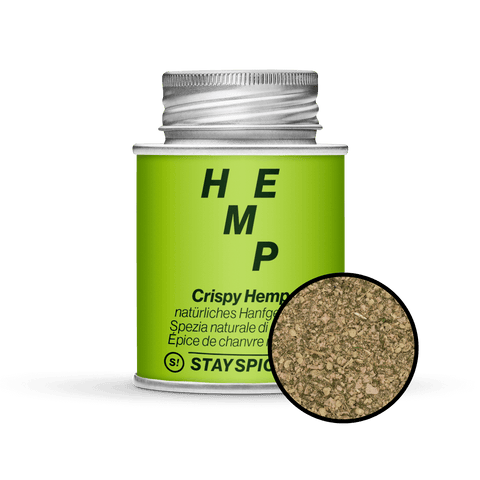 Crispy Hemp, natürliches Hanfgewürz