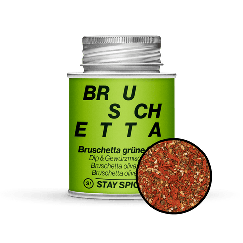 Bruschetta grüne Olive