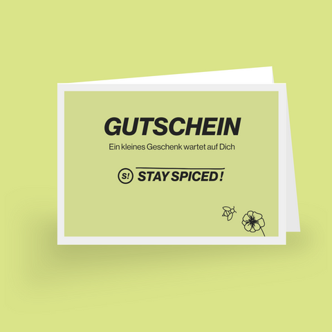 STAY SPICED! GenussGutschein