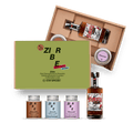 ZIRBE | Geschenke Set | 3 Gewürze PLUS 1 Flasche Zirbe - STAY SPICED ! - 59044x