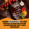 GRILL | Gewürze Kennenlern-Set | 6 Mikro-Gewürzdosen - STAY SPICED ! - 59056x