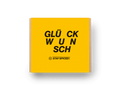 Banderole "GLÜCKWUNSCH" für 2er/3er/4er Geschenkbox - LOSE - STAY SPICED ! - 90034x