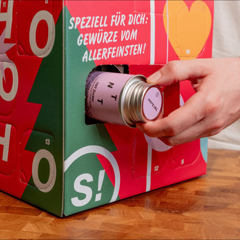 STAY SPICED ! Gewürz Adventskalender 2025 – Edition Gewürzwürfel