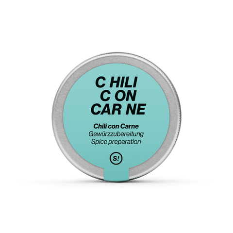 Preparazione delle spezie chili con carne