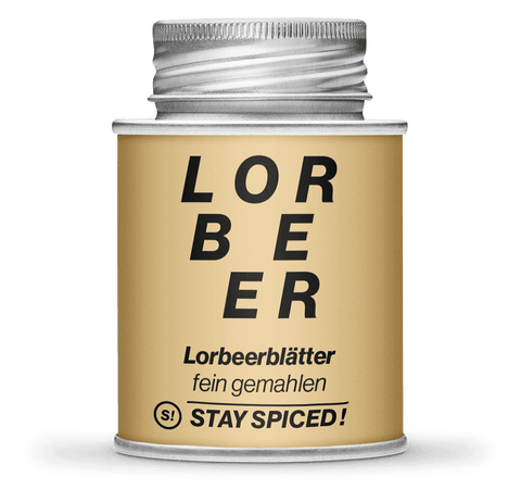 Lorbeerblätter fein-gemahlen