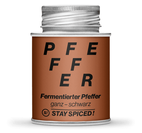 Fermented pepper - black whole