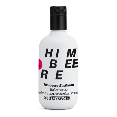 STAY SPICED! Raspberry-Basil Balsamic Vinegar