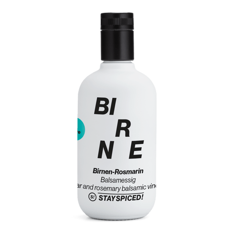 STAY SPICED ! Birnen-Rosmarin Balsamessig