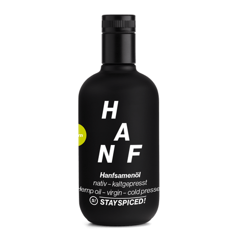 STAY SPICED! Hemp seed oil from Bavaria