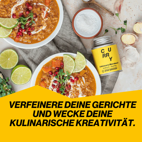 Liebescurry "Marrakesch" - erotisch fruchtige Currymischung