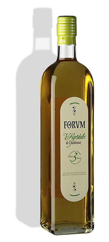 Chardonnay Balsamic Vinegar, aged in wooden barrels, FORVM, 1 l