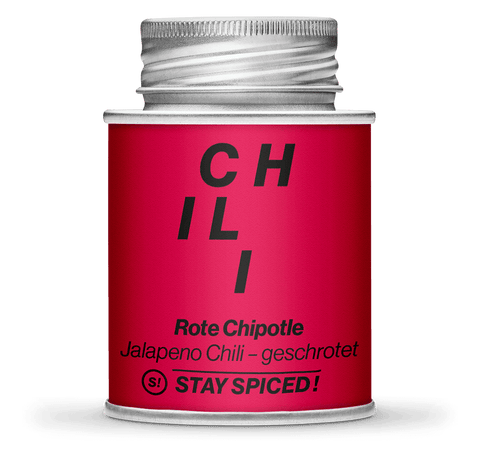 Jalapeno chili red "Chipotled" ground