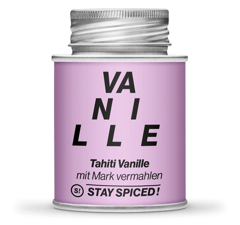 Tahitian vanilla ground