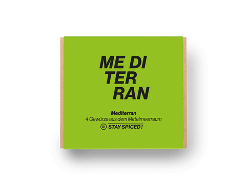 MEDITERRAN | Gewürze Set |4er Geschenkbox