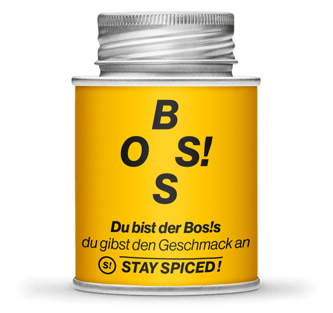 BOS!S – Du bist der Boss, du gibst den Geschmack an!