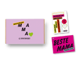 Banderolen SET - Geschenkbox "MAMA" inkl. Stickerset & Karte "POWERFRAU" für 6er Geschenkbox - STAY SPICED ! - 90089x