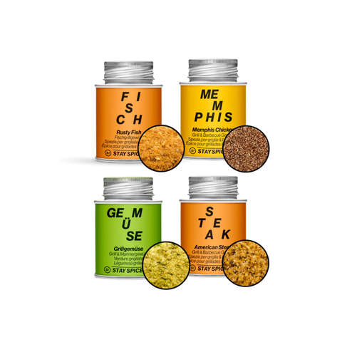 GRILL STARTER | Gewürze BUNDLE  | 4 Gewürze im Vorteilsset