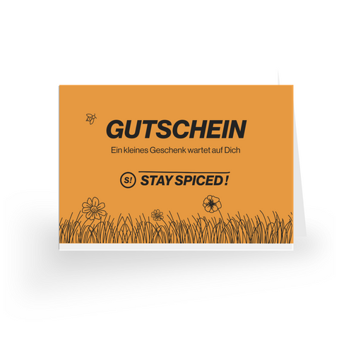 STAY SPICED! GenussGutschein