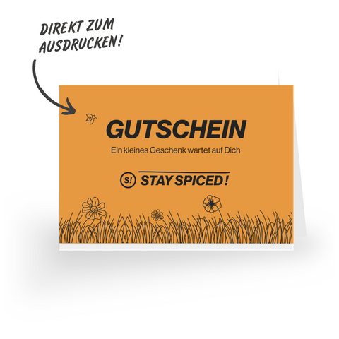 STAY SPICED! GenussGutschein